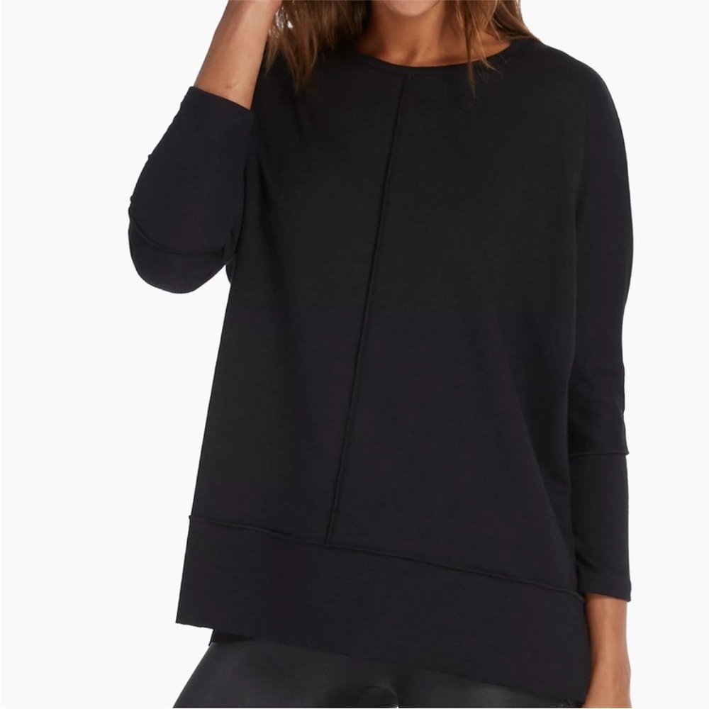 SPANX Perfect Length Dolman 3/4 Sleeve Top
Black Sz Medium
